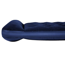 BESTWAY | Inflatable Flocked Airbed with Built in Foot Pump 188 x 99 x 28 cm | BES115TOY01164