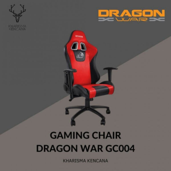 DRAGONWAR | Pro-Gaming Chair Red | GC-004