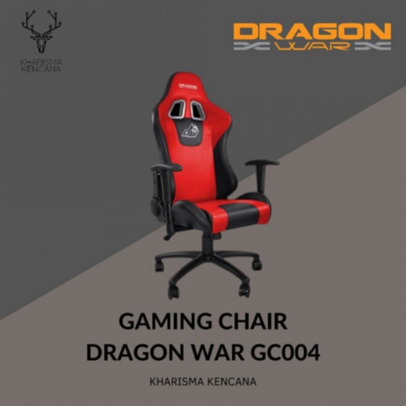 DRAGONWAR | Pro-Gaming Chair Red | GC-004