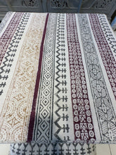 NAQSH GALLERY | Small Table Set With Four Chairs (Beige And Red) | 10000546