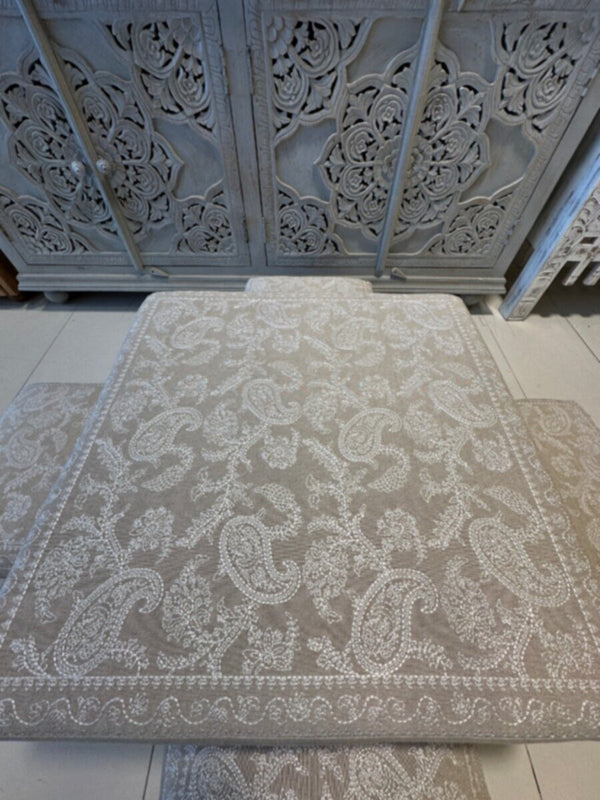 NAQSH GALLERY | Hand Made Tables Set (Beige) | 10000546