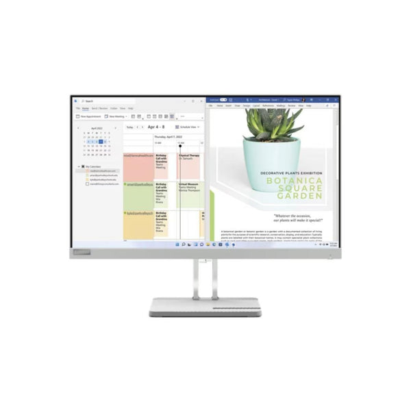 LENOVO | L24e-40-23.8" inch FHD Sculptured Stand Monitor | 67AAKAC3AE