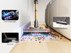 Honiturer Cordless Vacuum Cleaner X7 Led Touch Screen 1.5L 550W