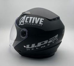 UP2 ACTIVE Motorsport Helmet Black | MGS-016