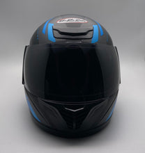 UP CO Challenger 63 Motorsport Helmet Black-Blue | MGS-015