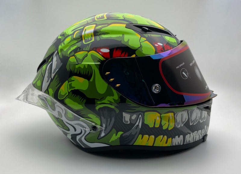 Green Raptor Motorsport Helmet Medium | MGS-011