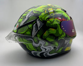 Green Raptor Motorsport Helmet Medium | MGS-011