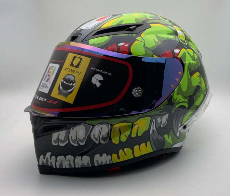 Green Raptor Motorsport Helmet Medium | MGS-011