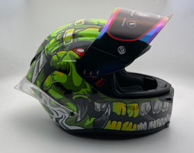 Green Raptor Motorsport Helmet Medium | MGS-011