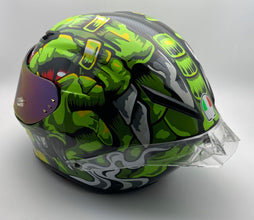Green Raptor Motorsport Helmet Medium | MGS-011