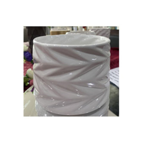 Table Ceramic Pot for Plants Single Pcs | 19x19x9CM |