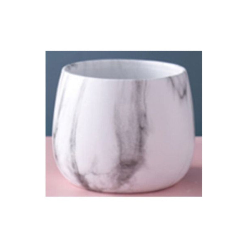 Table Ceramic Pot for Plants Single Pcs | 10.5x13x10CM |