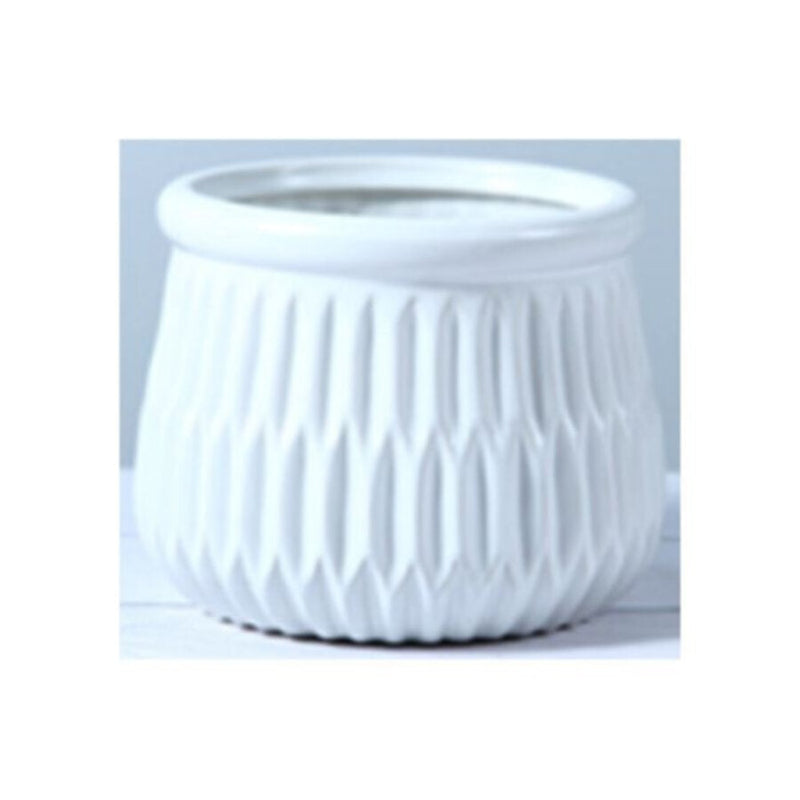 Table Ceramic Pot for Plants Single Pcs | 14x15x12.3CM |