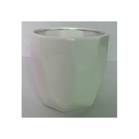 Table Ceramic Pot for Plants Single Pcs | 13.5x13.5x12.5CM |