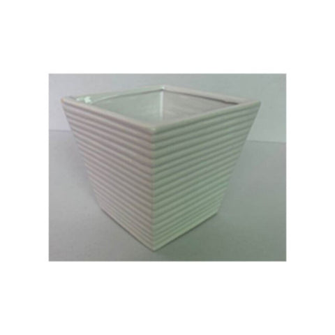 Table Ceramic Pot for Plants Single Pcs | 10.7x10.7x9.4CM