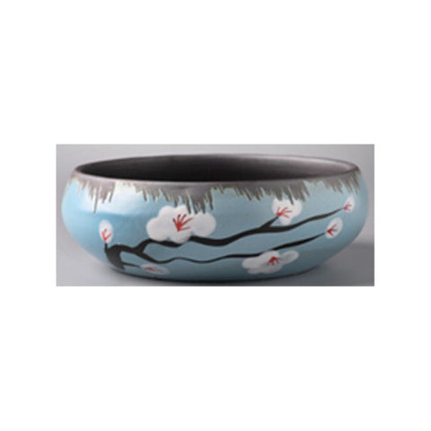 Table Ceramic Pot for Plants Single Pcs | 20 x 7CM |