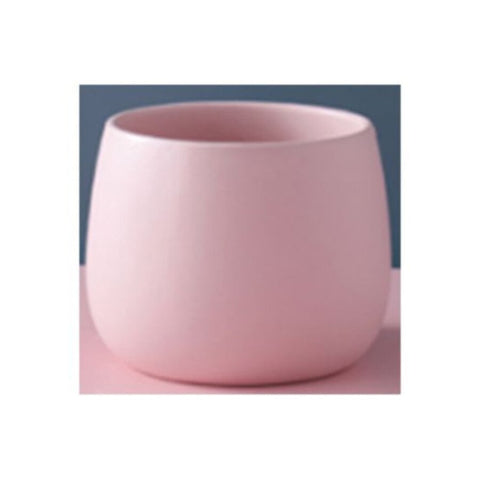 Table Ceramic Pot for Plants - Matte Finishing Single Pcs | 10.5x13x10CM |