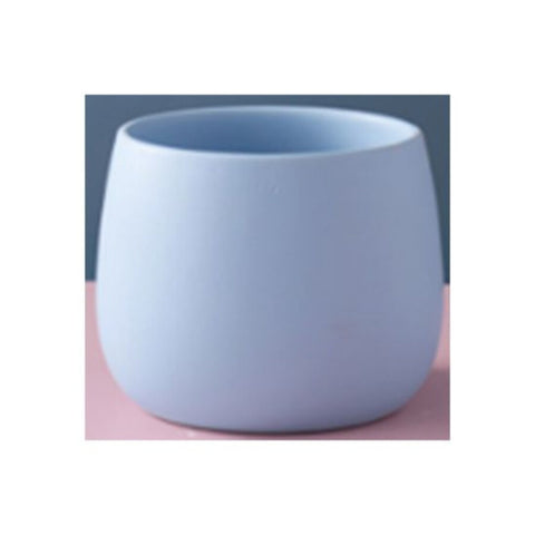 Table Ceramic Pot for Plants - Matte Finishing Single Pcs | 10.5x13x10CM |