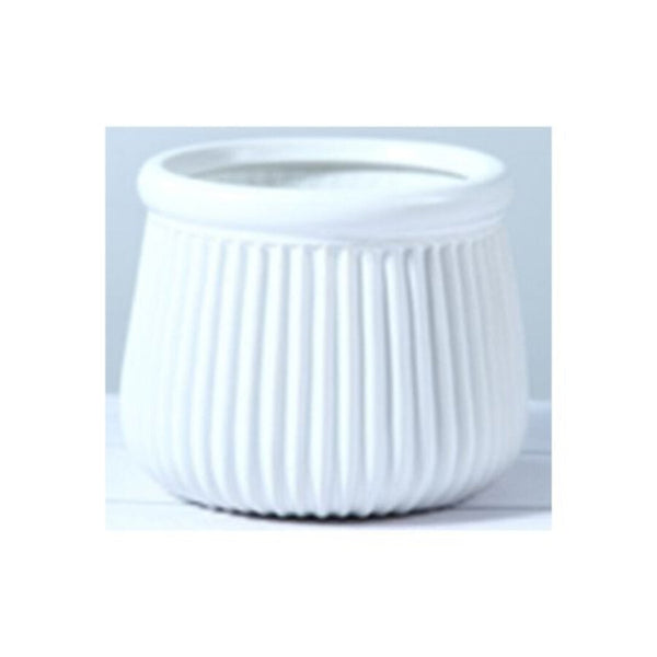 Table Ceramic Pot for Plants Single Pcs | 14x15x12.3CM |