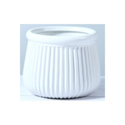 Table Ceramic Pot for Plants Single Pcs | 14x15x12.3CM |