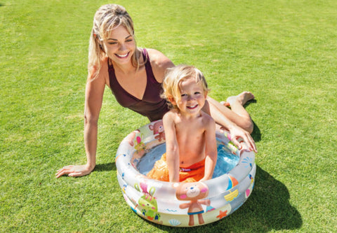 INTEX | Beach Buddies 3-Ring Inflatable Kiddie Pool | 42157106