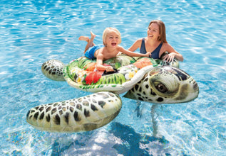 INTEX | Realistic Sea Turtle Ride-On Inflatable Pool Float | 42157555