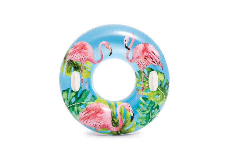 INTEX | Lush Tropical Inflatable Pool Swim Tubes - Assorted Colors | 42158263