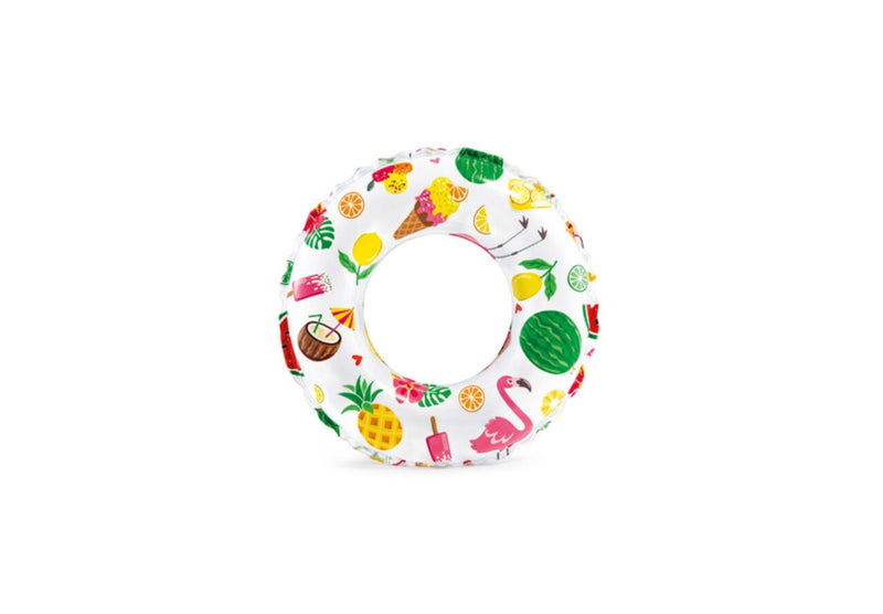 INTEX | Lively Print Inflatable Swim Rings - Assorted Colors | 42159230