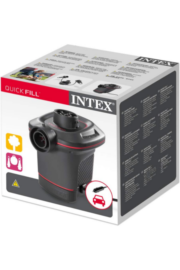 INTEX | 12 Volt Quick-Fill Dc Electric Pump-Just Plug Into Car 12V Socket | 42166636