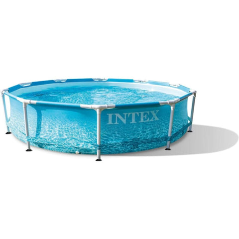 INTEX | Beachside Metal Frame Pool Set 10 ft | 28208