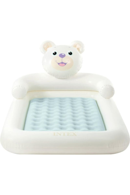 INTEX | Bear Kidz Travel Bed With Hand Pump, Ages 3-6, 114 x 178 x 71 cm | 42166814