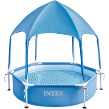 INTEX | Canopy Metal Frame Pool 700 Liters Ages 3+ Yrs | 28209