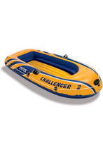 INTEX | Challenger Inflatable Boat Set with Oars + Inflator | 42168367