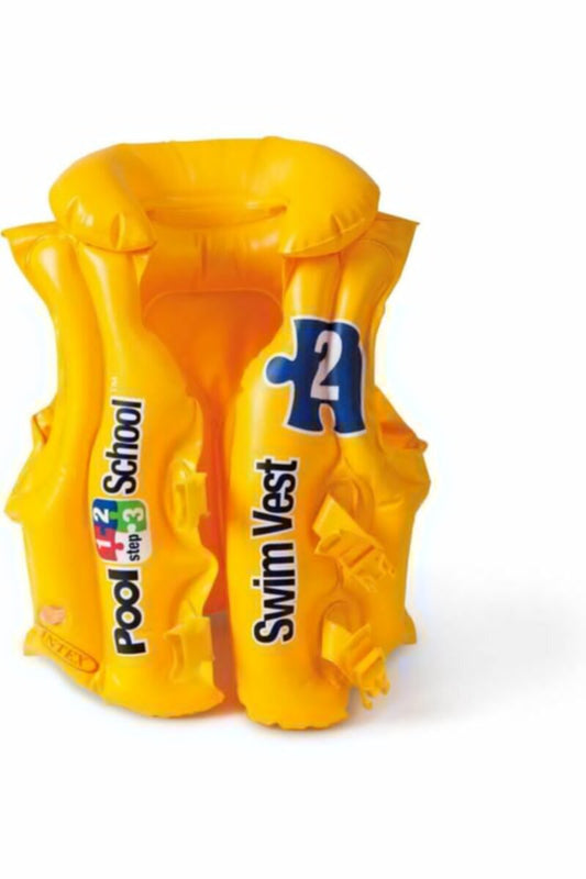INTEX | Pool School Deluxe Swim Vest, W/ Collar, Ages 3-6 | 42158660