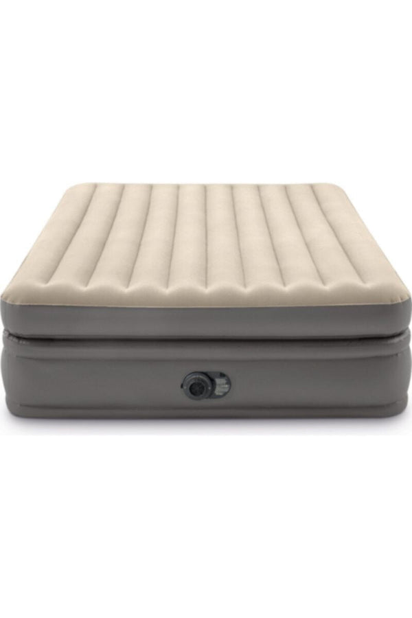 INTEX | Queen Comfort Elevated Airbed With Fiber-Tech Rp (220-240V Internal Pump) 203 x 152 x 51 cm | 42164164