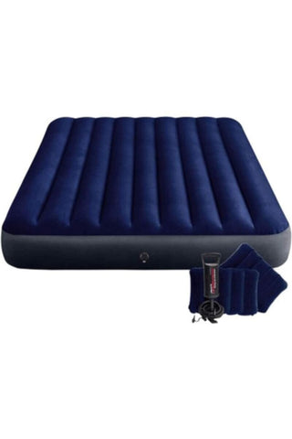 INTEX | Queen Dura-Beam Classic Downy Airbed With Hand Pump | 42164765