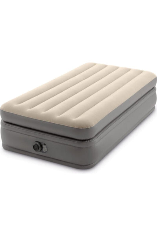INTEX | Twin Comfort Elevated Airbed With Fiber-Tech Rp (220-240V Internal Pump) 191 x 99 x 51 cm | 42164162