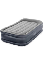INTEX | Twin Deluxe Pillow Rest Airbed With Fiber-Tech Rp (220-240V Internal Pump) 191 x 99 x 42 cm | 42164132
