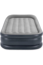 INTEX | Twin Deluxe Pillow Rest Airbed With Fiber-Tech Rp (220-240V Internal Pump) 191 x 99 x 42 cm | 42164132