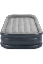 INTEX | Twin Deluxe Pillow Rest Airbed With Fiber-Tech Rp (220-240V Internal Pump) 191 x 99 x 42 cm | 42164132