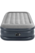 INTEX | Twin Deluxe Pillow Rest Airbed With Fiber-Tech Rp (220-240V Internal Pump) 191 x 99 x 42 cm | 42164132