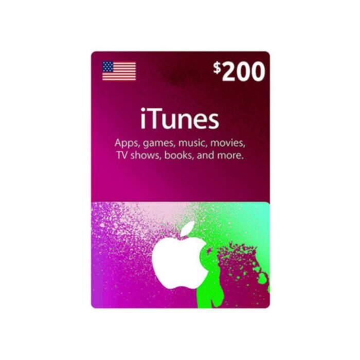 iTunes USA $200 | 58535