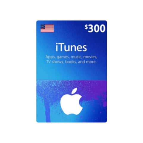 iTunes USA $300 | 58536