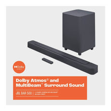 JBL | BAR500 5.1 Channel Soundbar with Multibeam and Dolby Atmos