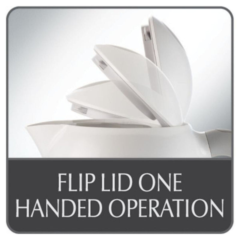 KENWOOD | Electric Plastic Jug Water Kettle White 1.6Ltr 2200W | JKP210