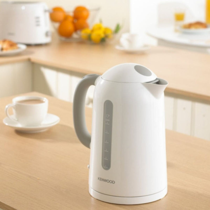 KENWOOD | Electric Plastic Jug Water Kettle White 1.6Ltr 2200W | JKP210