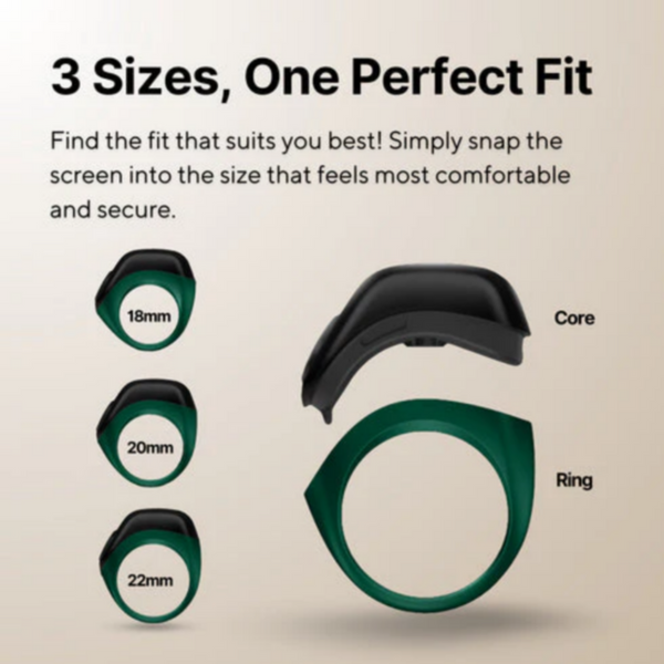 iQibla Smart Zikr ring, JOOD-J01, Polyester - Blue