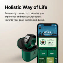 iQibla Smart Zikr ring, JOOD-J01, Polyester - Grey