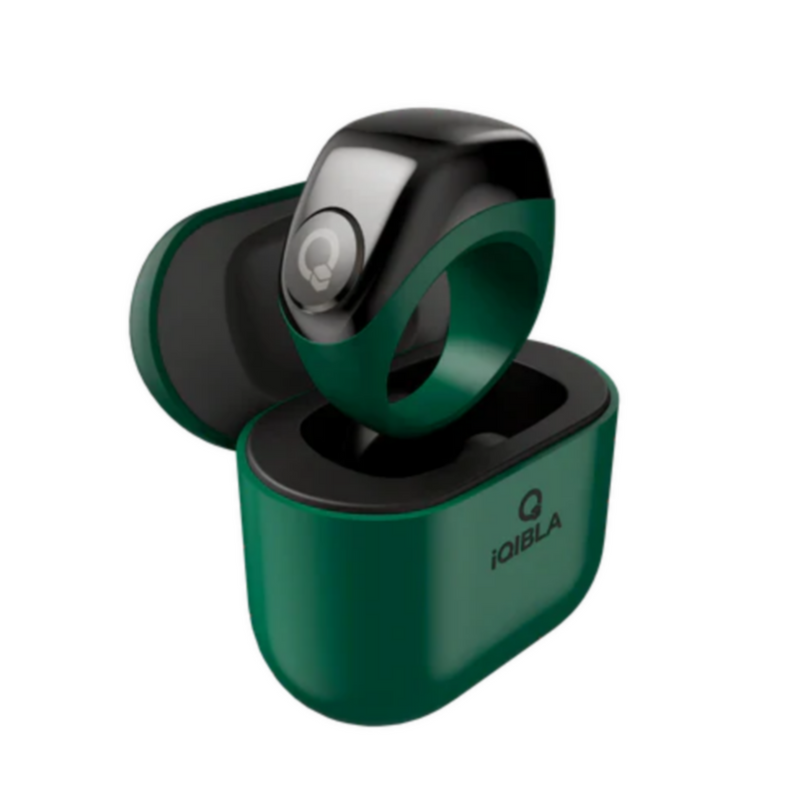 iQibla Smart Zikr ring, JOOD-J01, Polyester - Green