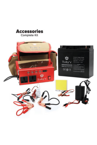 TOBY'S | Power Plus 24 A Jump Starter Rechargeable 12,000mAh Portable Battery